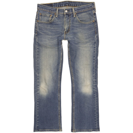 Levi's 527 Men Blue Bootcut Slim Stretch Jeans W31 L28
