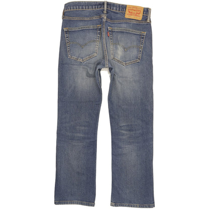 Levi's 527 Men Blue Bootcut Slim Stretch Jeans W31 L28