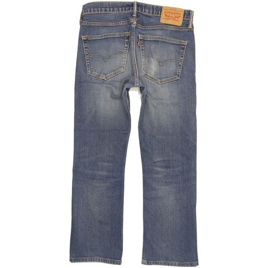 Levi's 527 Men Blue Bootcut Slim Stretch Jeans W31 L28