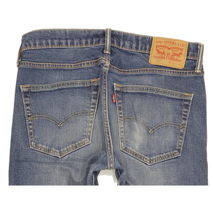 Levi's 527 Men Blue Bootcut Slim Stretch Jeans W31 L28
