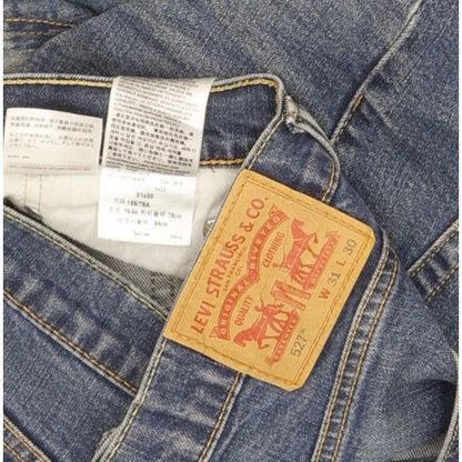 Levi's 527 Men Blue Bootcut Slim Stretch Jeans W31 L28