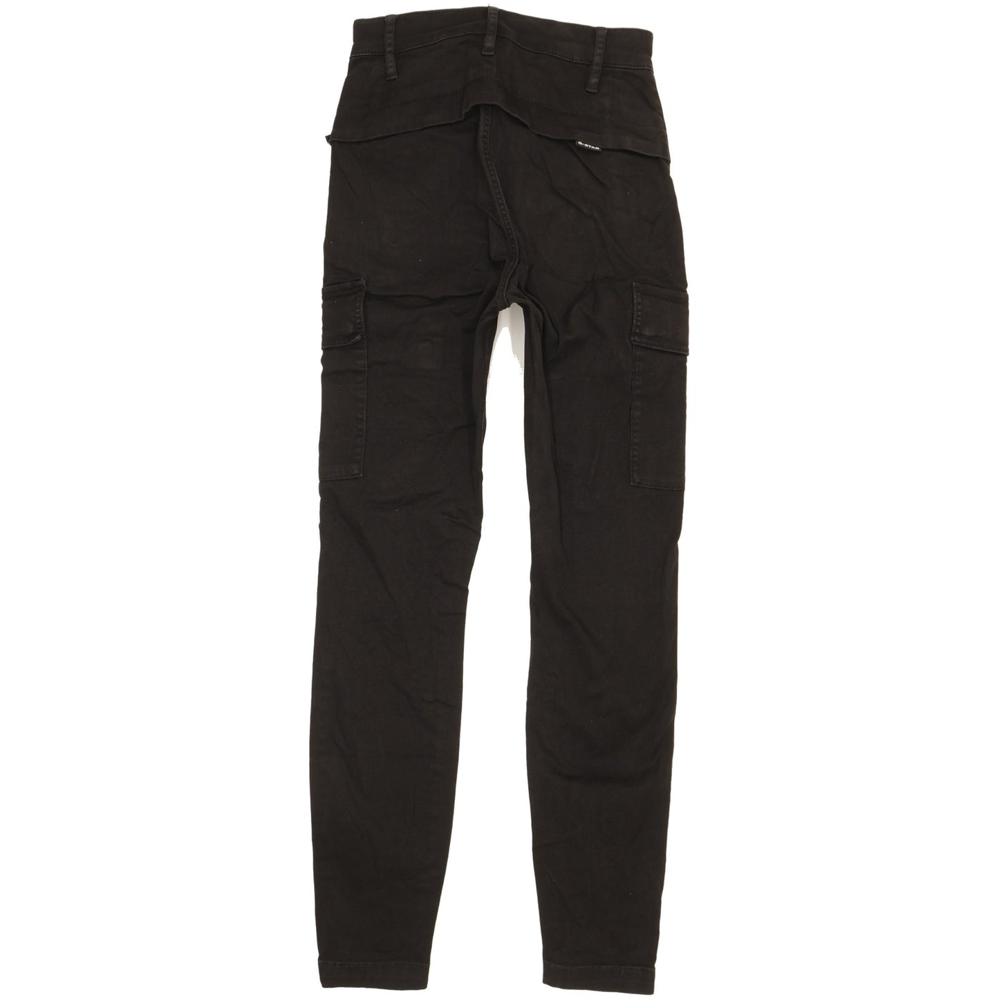 G-Star Cargo Black Skinny Slim Stretch Jeans High Waisted W25 L30