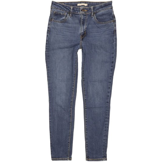 Levi's 721 Blue Skinny Slim Stretch Jeans High Waisted W29 L28