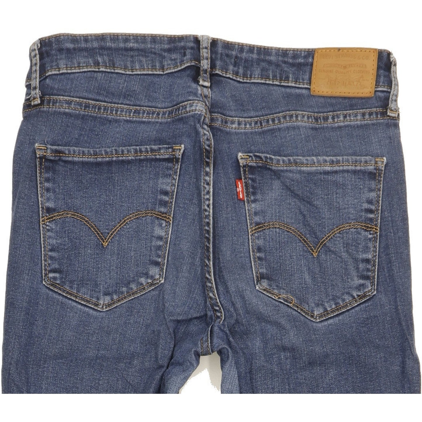 Levi's 721 Blue Skinny Slim Stretch Jeans High Waisted W29 L28