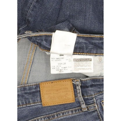 Levi's 721 Blue Skinny Slim Stretch Jeans High Waisted W29 L28