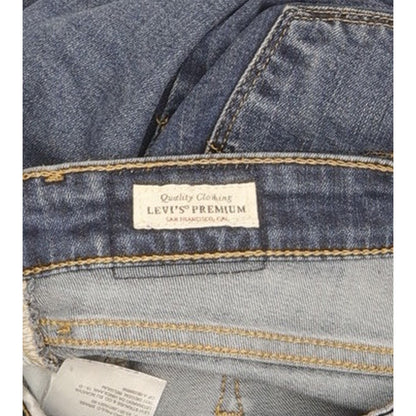 Levi's 721 Blue Skinny Slim Stretch Jeans High Waisted W29 L28