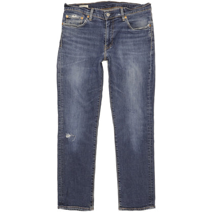 Levi's 511 Men Blue Straight Slim Stretch Jeans W32 L29