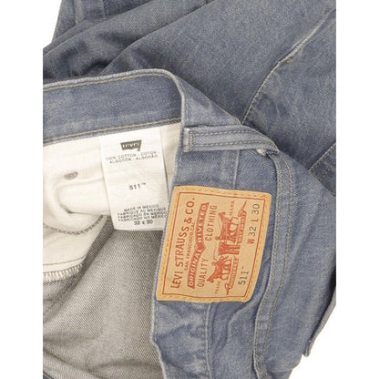 Levi's 511 Men Blue Straight Slim Jeans W32 L29