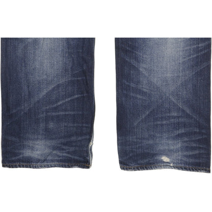 G-Star Rook Men Blue Straight Loose Jeans W33 L34
