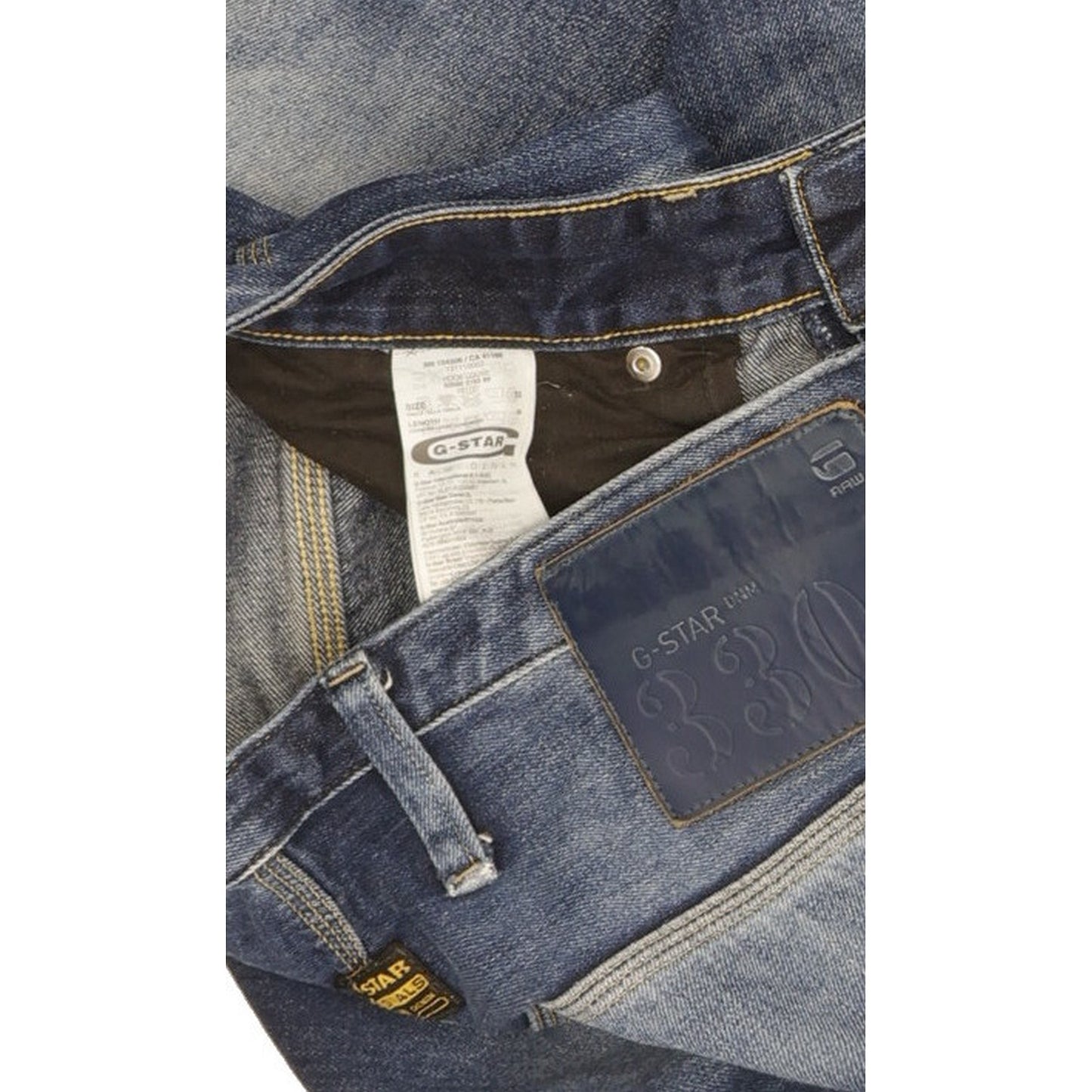 G-Star Rook Men Blue Straight Loose Jeans W33 L34