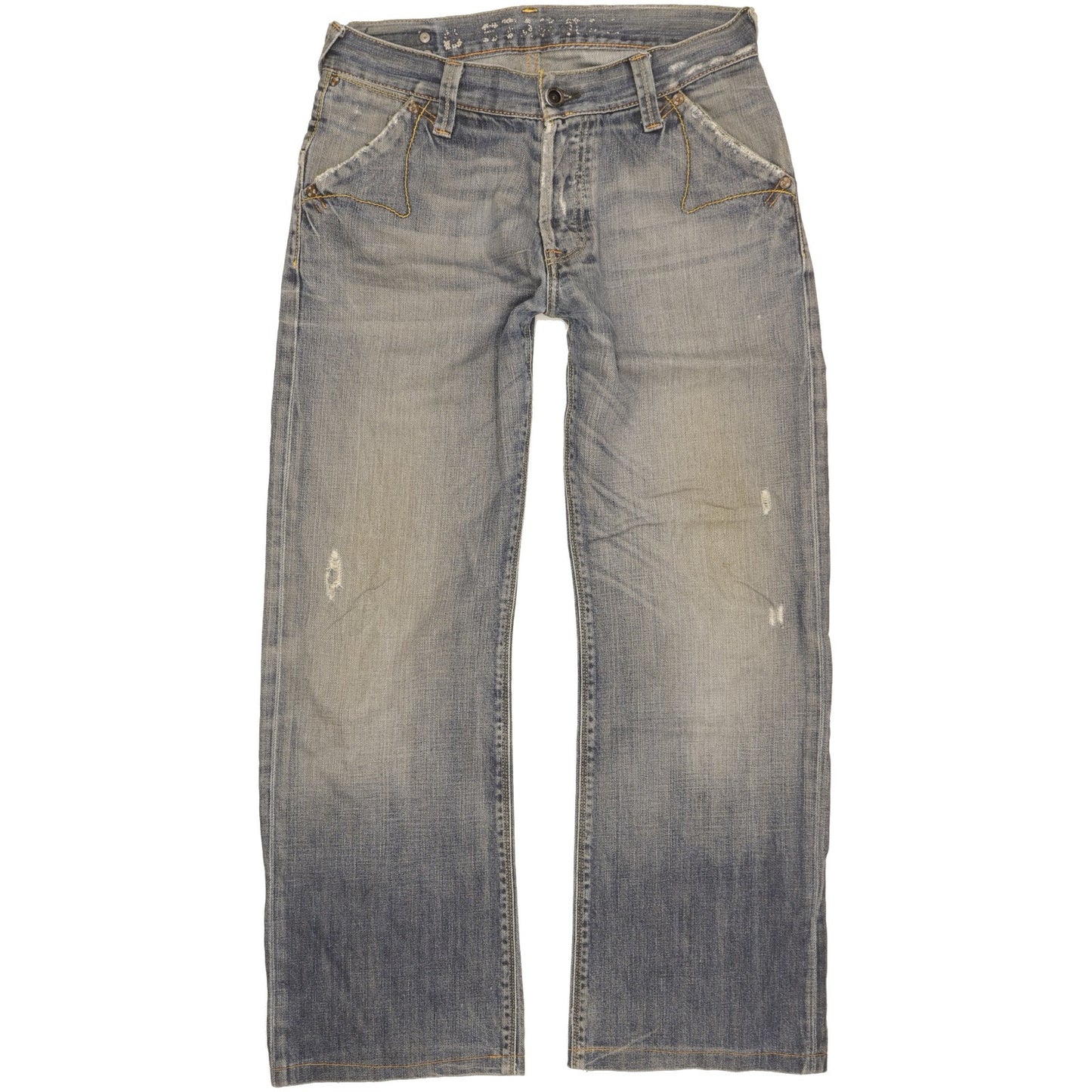 G-Star Men Blue Straight Regular Jeans W30 L28