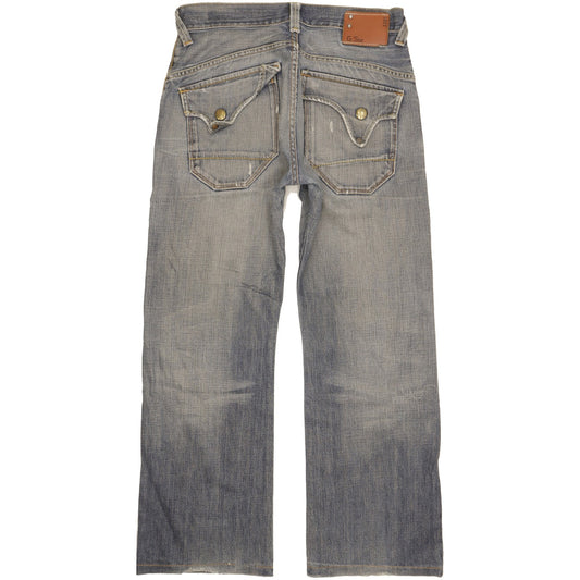 G-Star Men Blue Straight Regular Jeans W30 L28