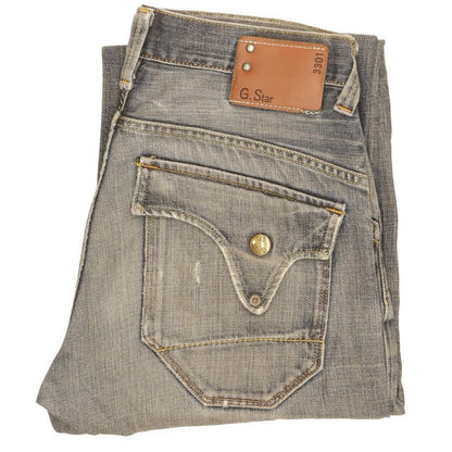 G-Star Men Blue Straight Regular Jeans W30 L28