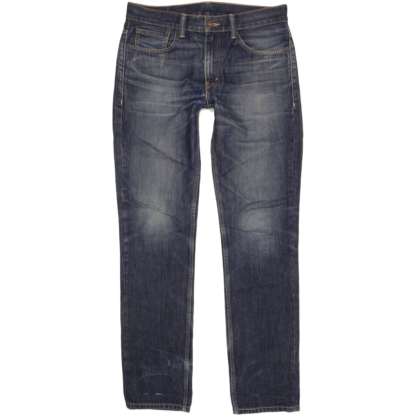 Levi's 511 Men Blue Straight Slim Jeans W34 L35