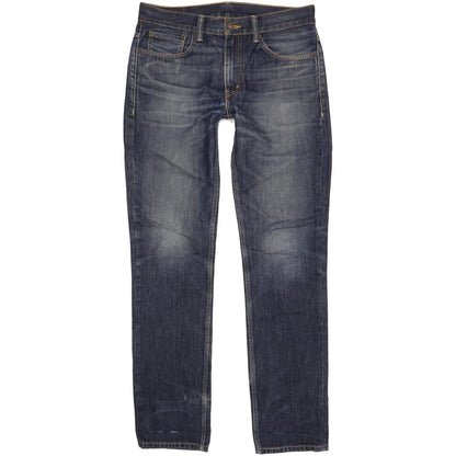 Levi's 511 Men Blue Straight Slim Jeans W34 L35