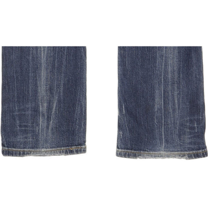 Levi's 470 Women Blue Straight Slim Stretch Jeans W28 L32