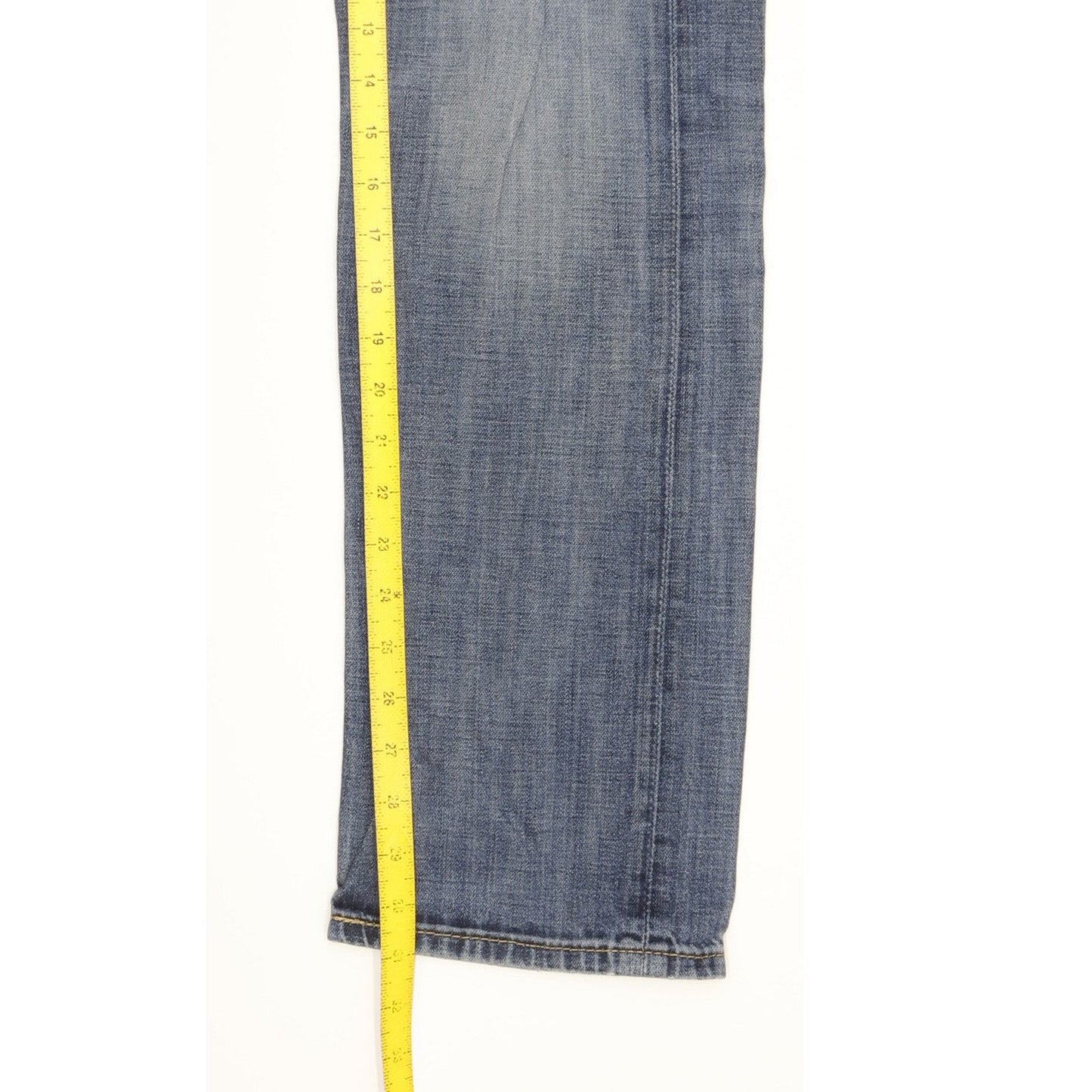 Levi's 513 Men Blue Straight Slim Jeans W34 L31