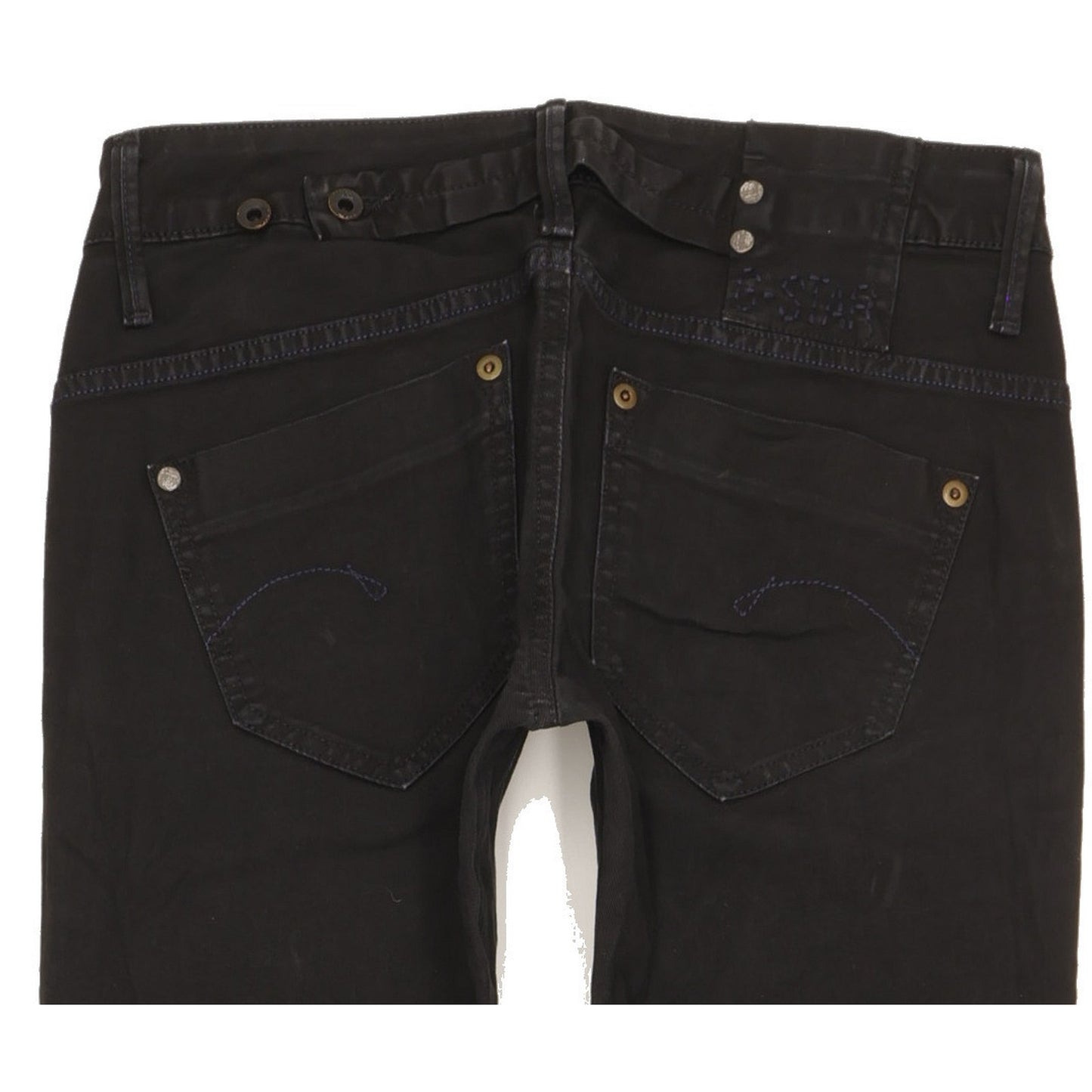 G-Star Midge Women Black Skinny Slim Stretch Jeans W28 L34