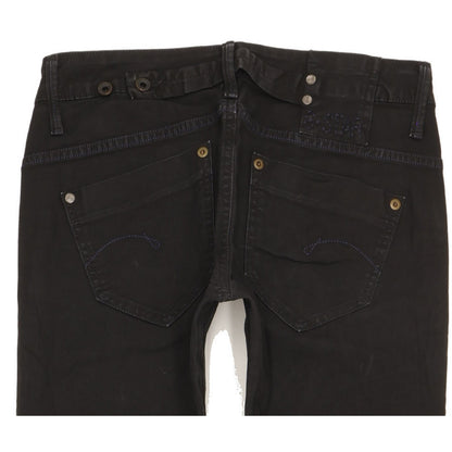 G-Star Midge Women Black Skinny Slim Stretch Jeans W28 L34