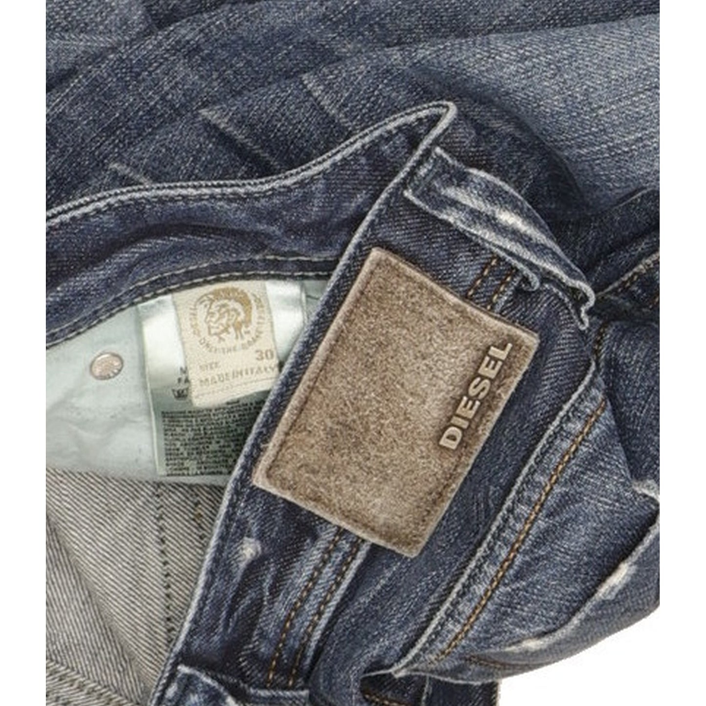Diesel Viker Men Blue Straight Regular Jeans W30 L30