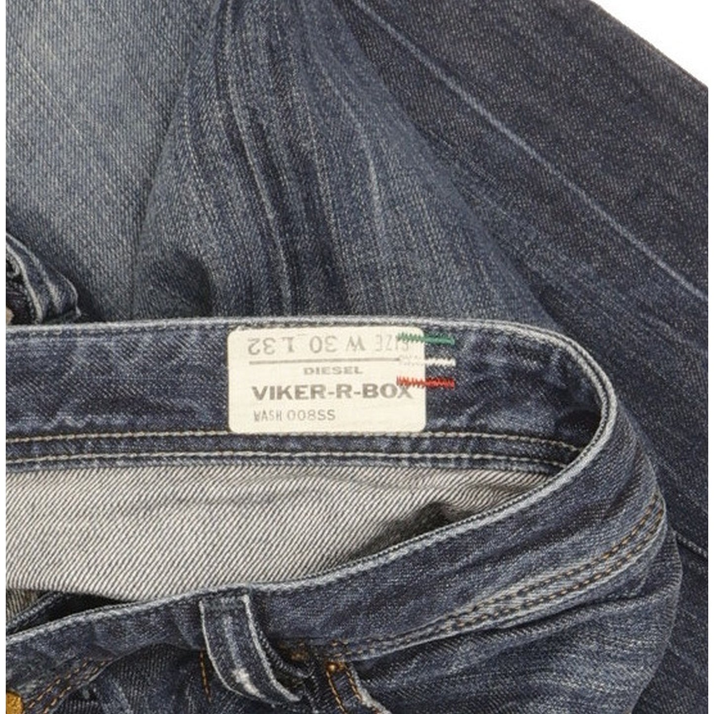 Diesel Viker Men Blue Straight Regular Jeans W30 L30