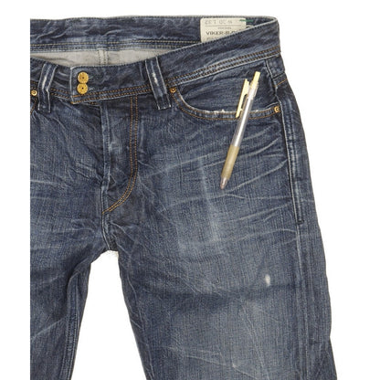 Diesel Viker Men Blue Straight Regular Jeans W30 L30