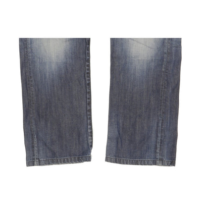 G-Star 3301 Men Blue Straight Regular Jeans W36 L31