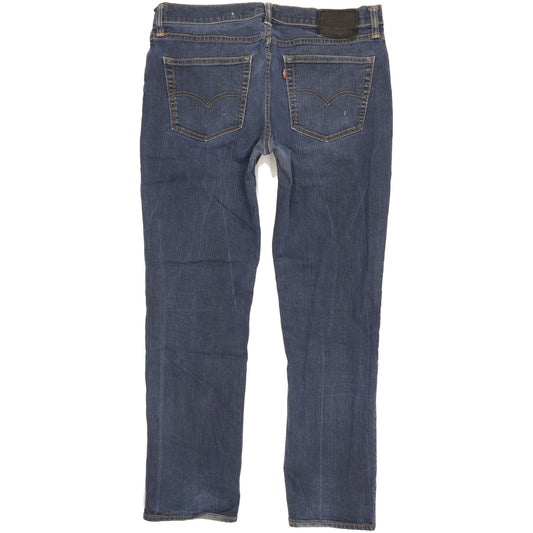 Levi's 511 Men Blue Straight Slim Stretch Jeans W36 L29