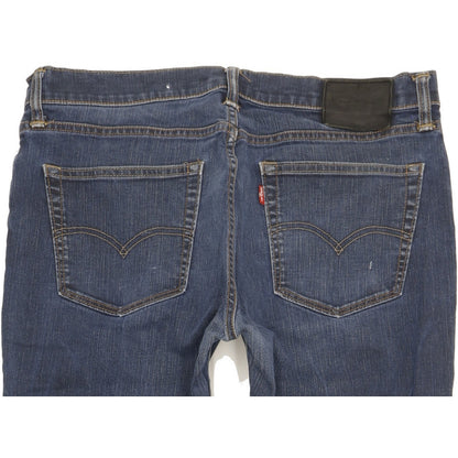 Levi's 511 Men Blue Straight Slim Stretch Jeans W36 L29