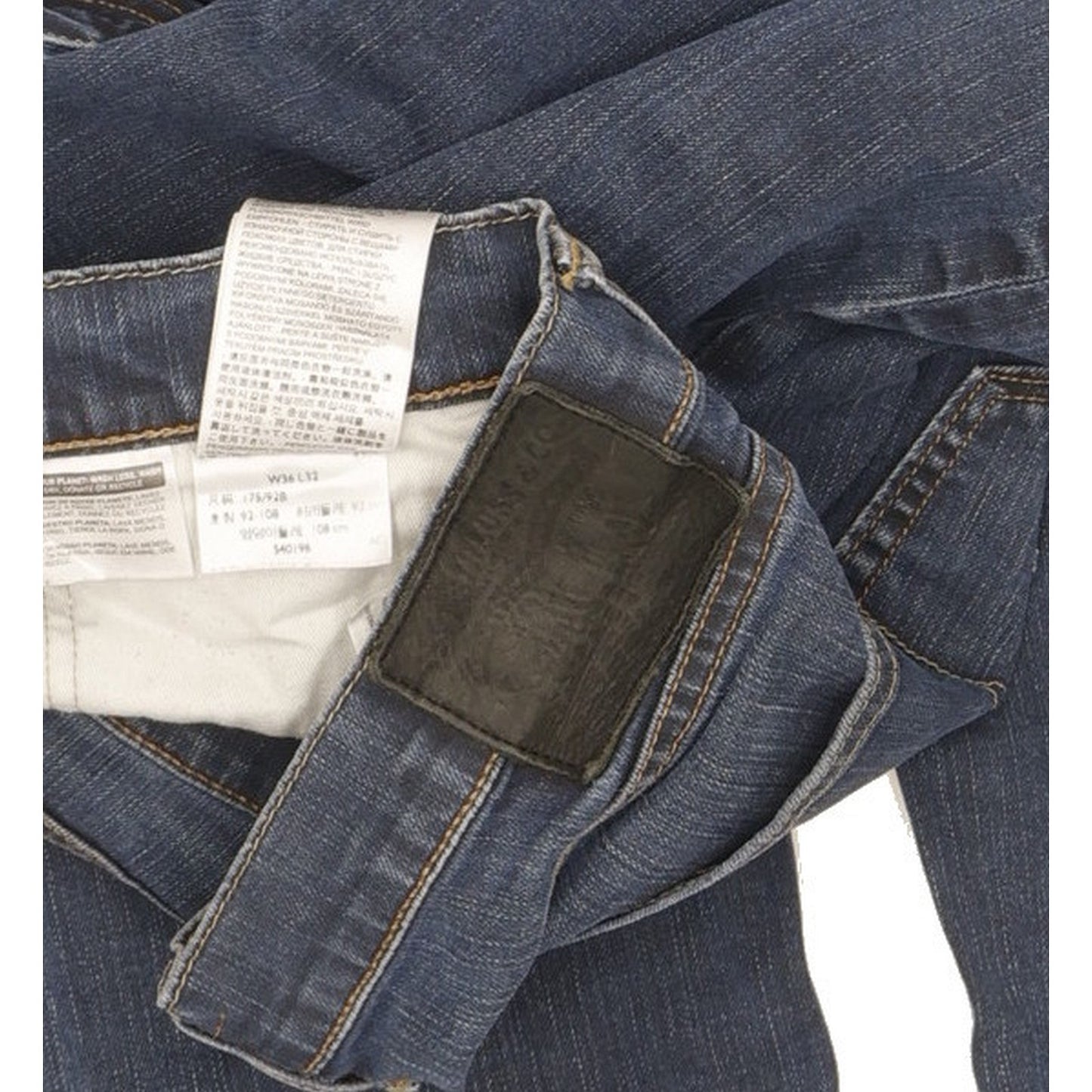 Levi's 511 Men Blue Straight Slim Stretch Jeans W36 L29