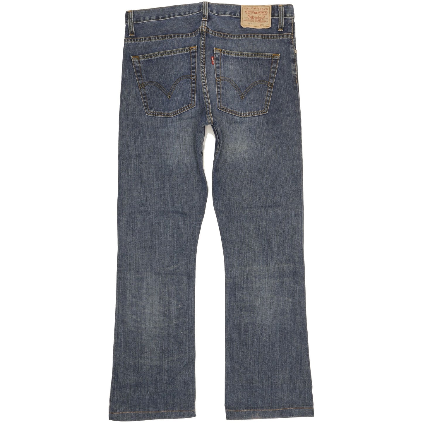 Levi's 507 Men Blue Bootcut Regular Jeans W33 L32