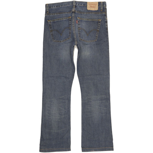 Levi's 507 Men Blue Bootcut Regular Jeans W33 L32