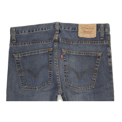 Levi's 507 Men Blue Bootcut Regular Jeans W33 L32