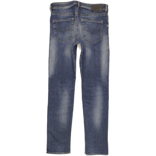 Diesel Buster Men Blue Tapered Slim Stretch Jeans W30 L32