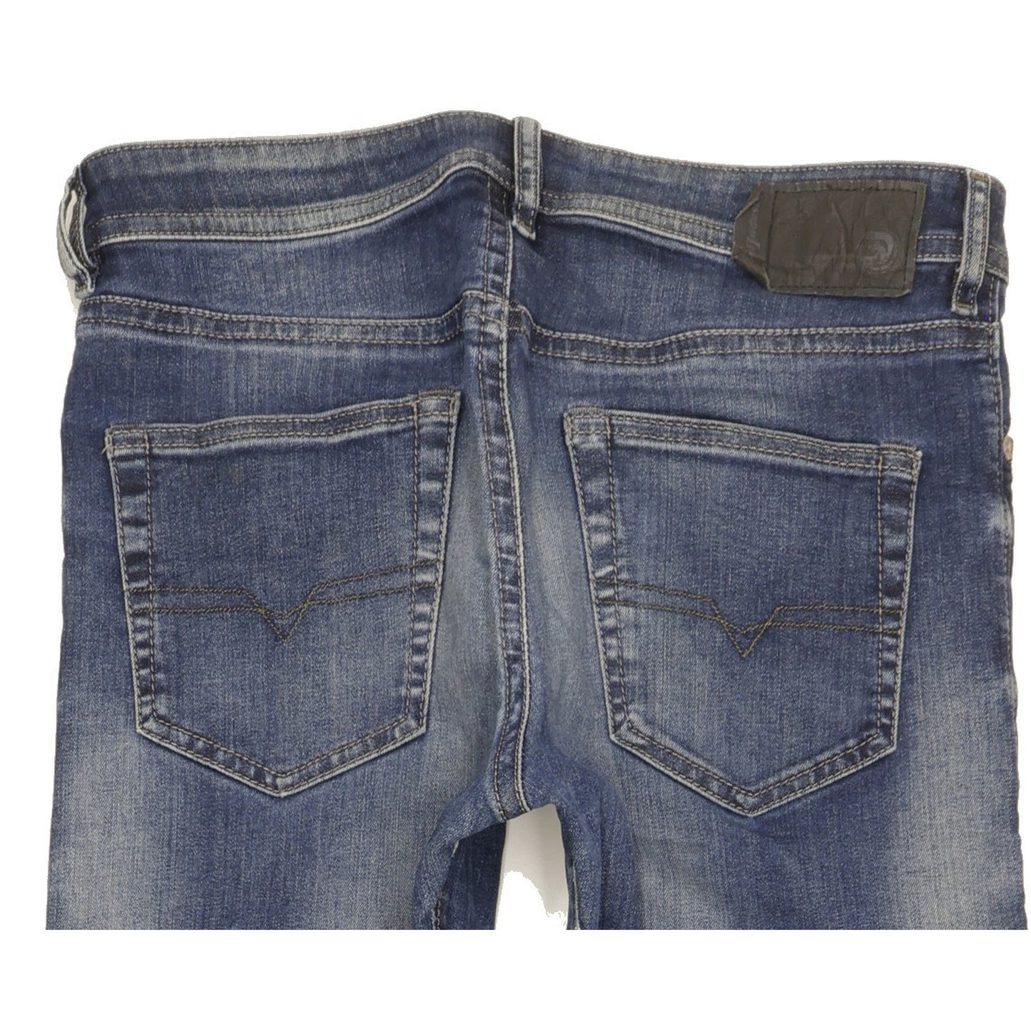 Diesel Buster Men Blue Tapered Slim Stretch Jeans W30 L32