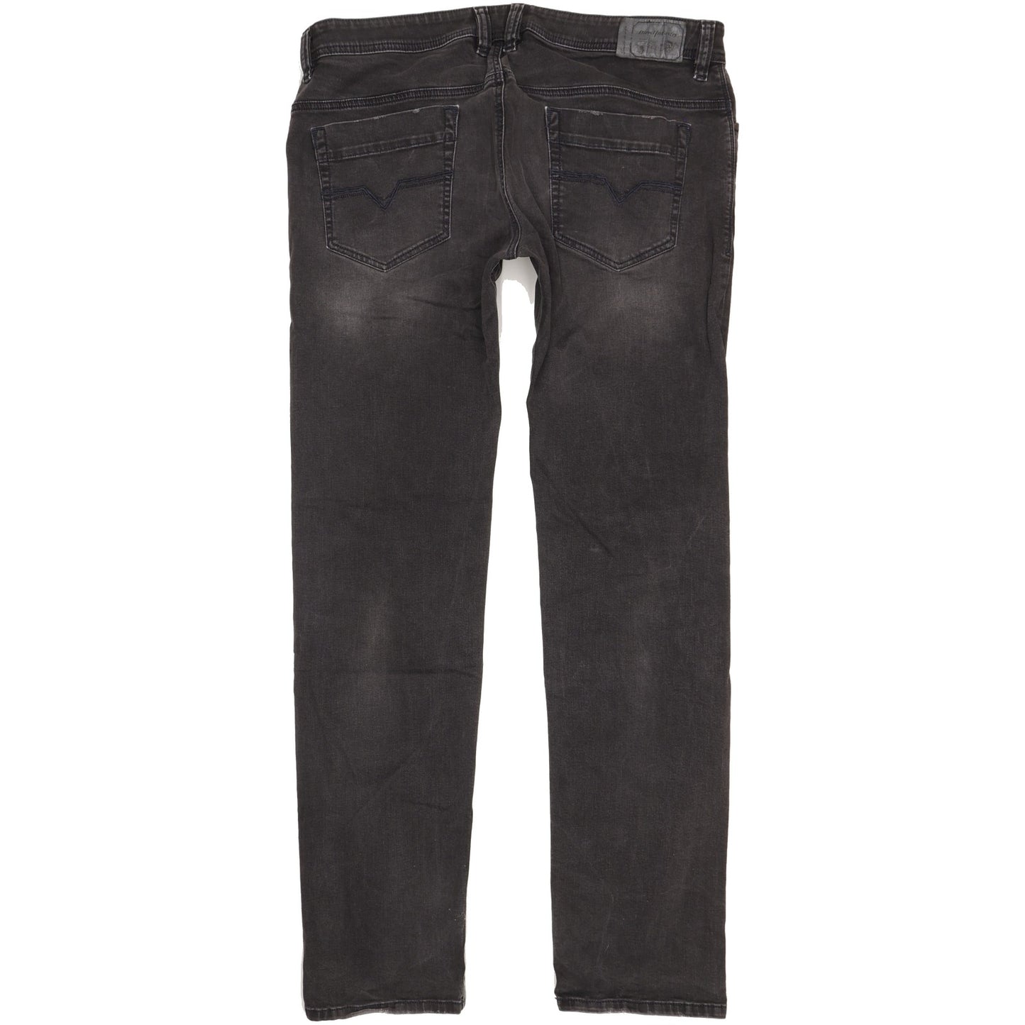Diesel Safado Men Black Straight Slim Stretch Jeans W37 L35