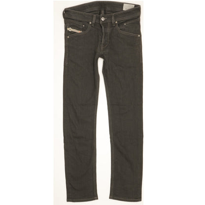 Diesel Belther Men Black Tapered Slim Stretch Jeans W27 L29