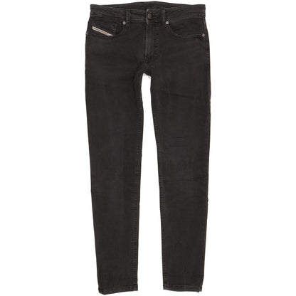Diesel Sleenker Men Black Skinny Slim Stretch Jeans W32 L32