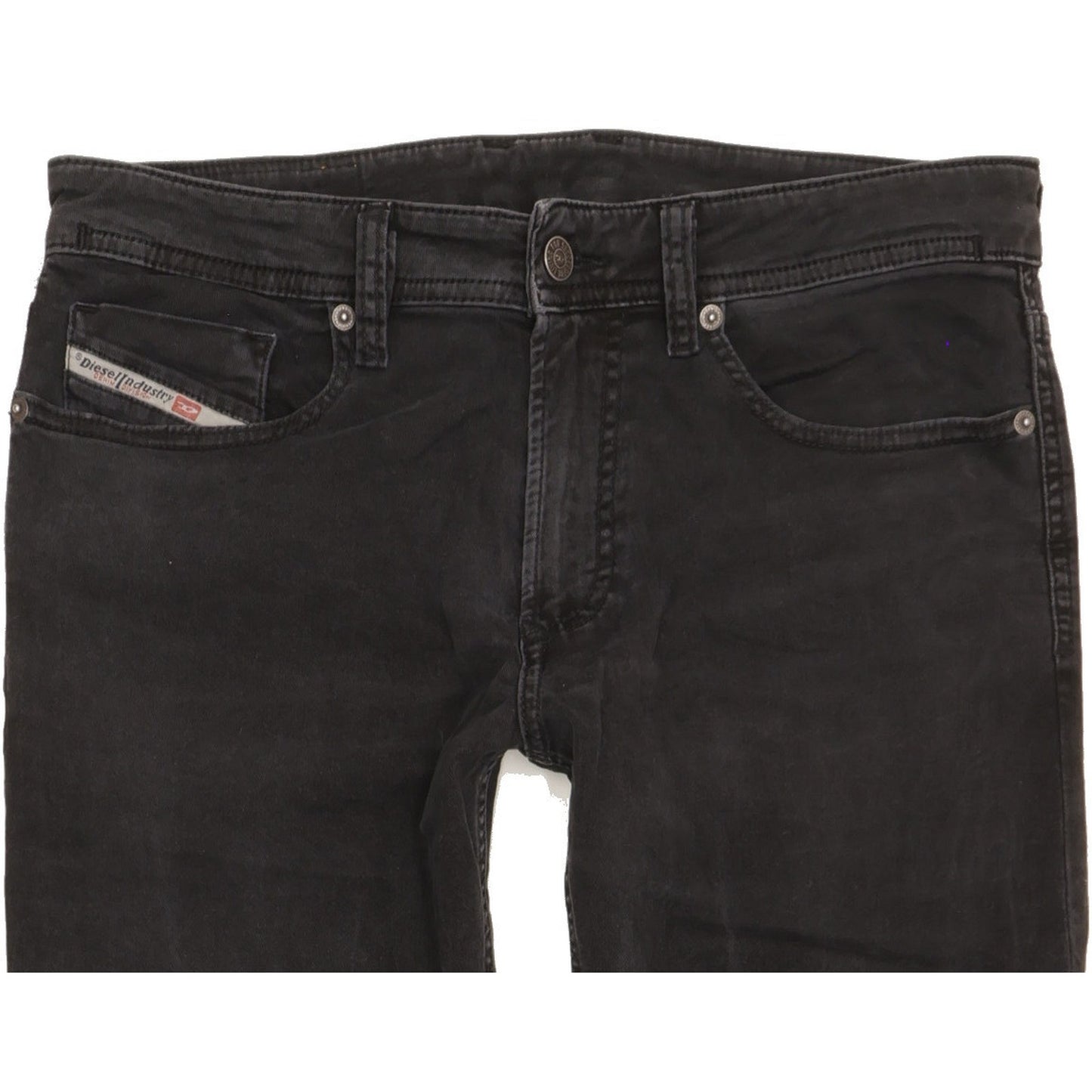 Diesel Sleenker Men Black Skinny Slim Stretch Jeans W32 L32