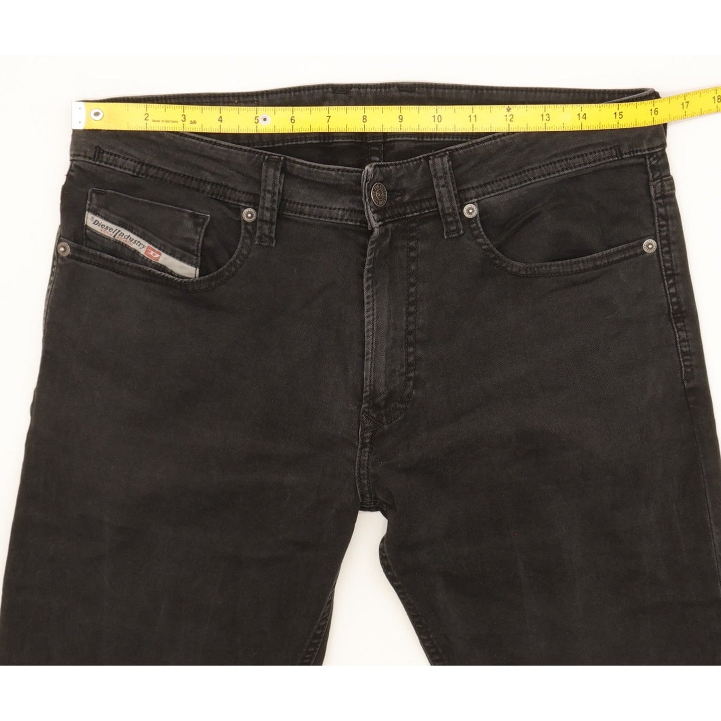Diesel Sleenker Men Black Skinny Slim Stretch Jeans W32 L32