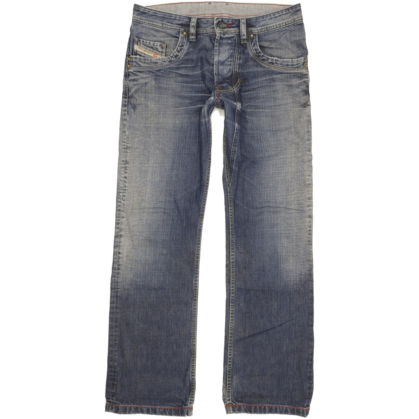 Diesel Lemmen Men Blue Straight Regular Jeans W32 L32