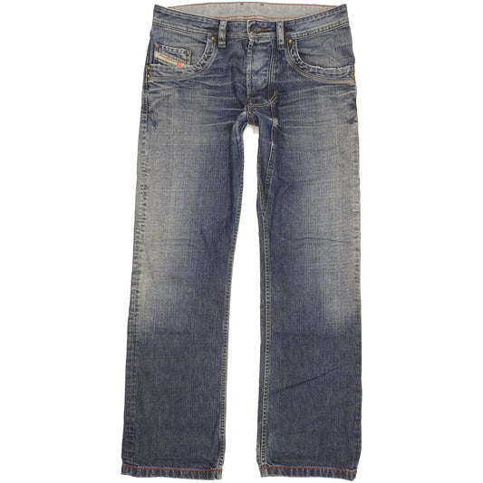 Diesel Lemmen Men Blue Straight Regular Jeans W32 L32