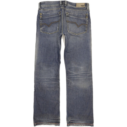 Diesel Lemmen Men Blue Straight Regular Jeans W32 L32