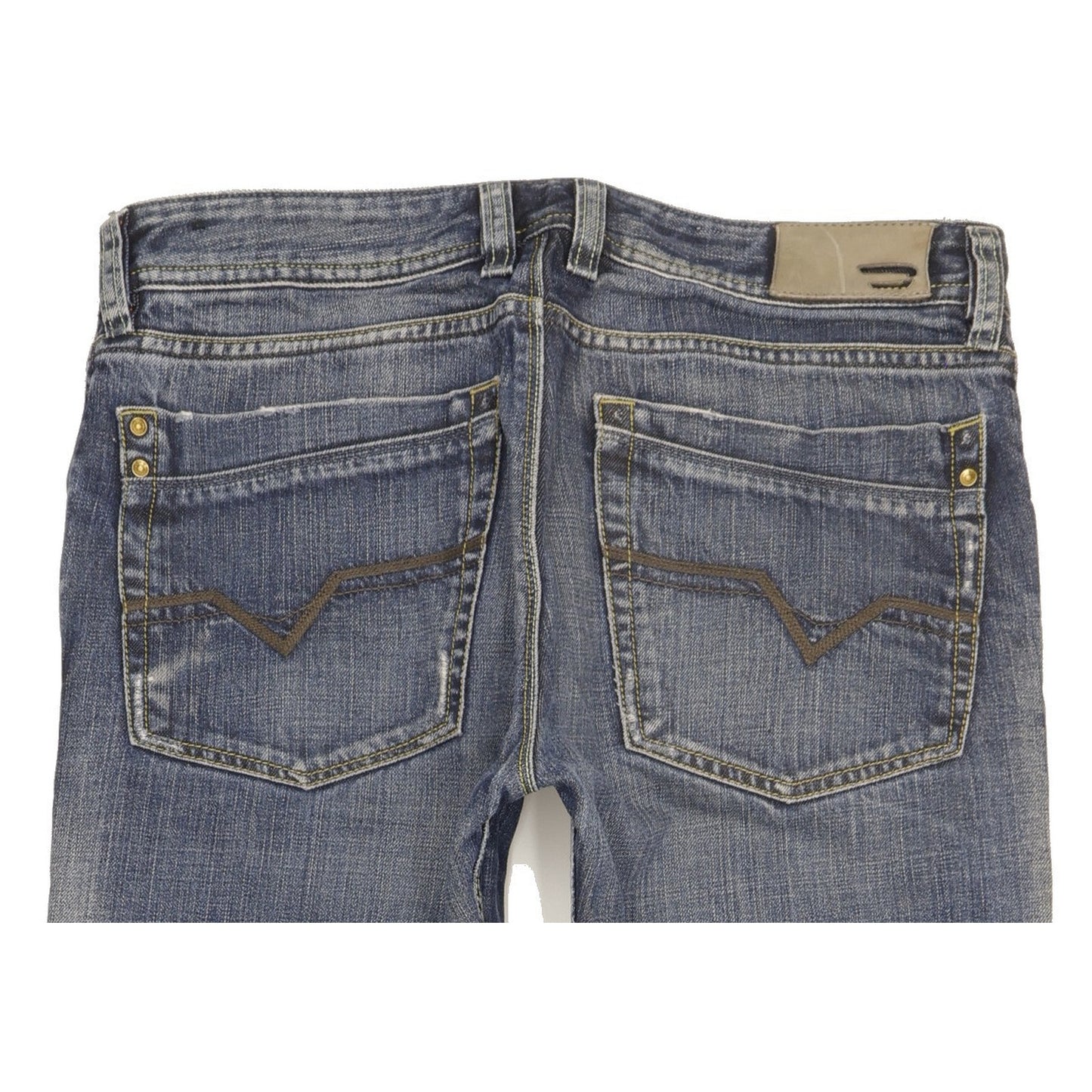 Diesel Lemmen Men Blue Straight Regular Jeans W32 L32