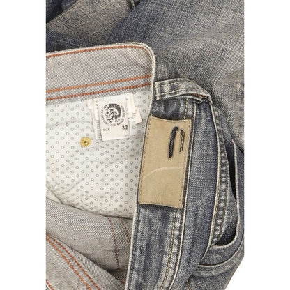 Diesel Lemmen Men Blue Straight Regular Jeans W32 L32