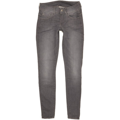 G-Star Lynn Women Grey Skinny Slim Stretch Jeans W31 L33
