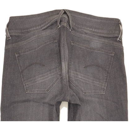 G-Star Lynn Women Grey Skinny Slim Stretch Jeans W31 L33
