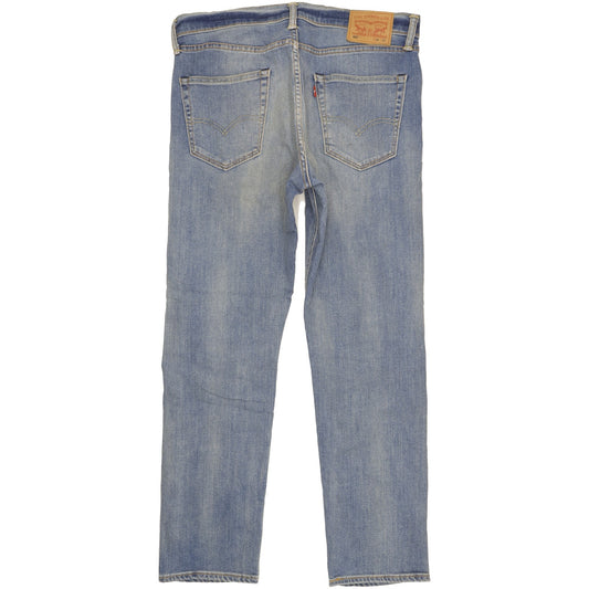 Levi's 502 Men Blue Tapered Regular Stretch Jeans W34 L31
