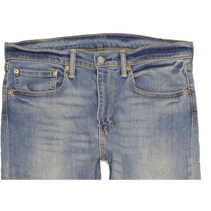 Levi's 502 Men Blue Tapered Regular Stretch Jeans W34 L31