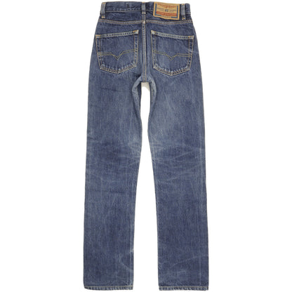 Diesel Men Blue Straight Regular Jeans W25 L30
